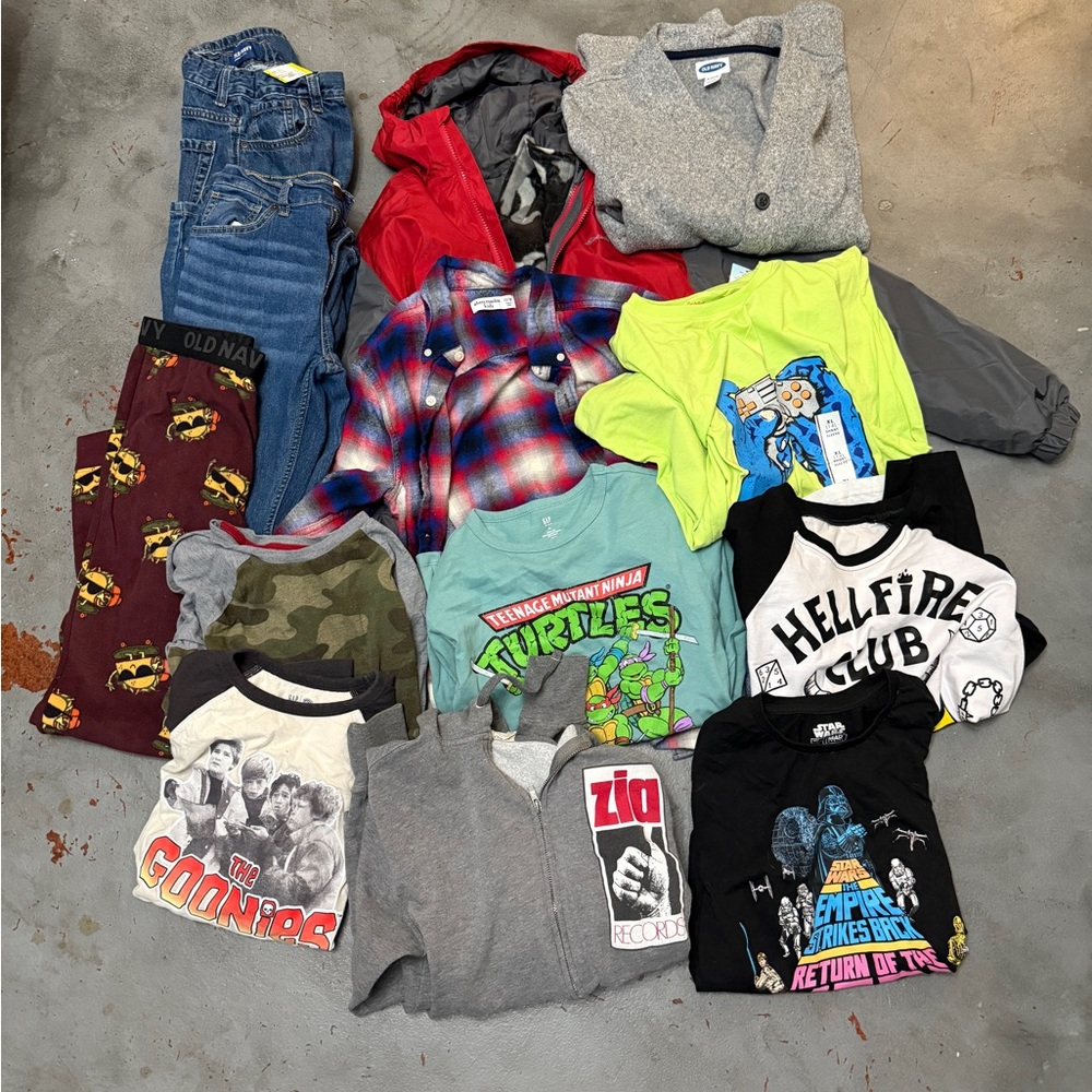 Boy bundle clothing size youth 13-16